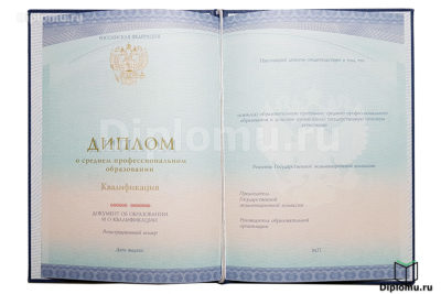 диплом колледжа 2014-2026 гознак